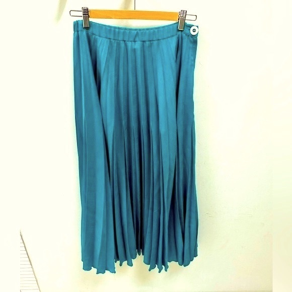 Vintage Jeanne Marc Pleated Maxi Skirt - Picture 4 of 7